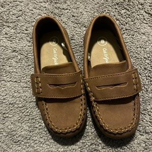 Brown loafers